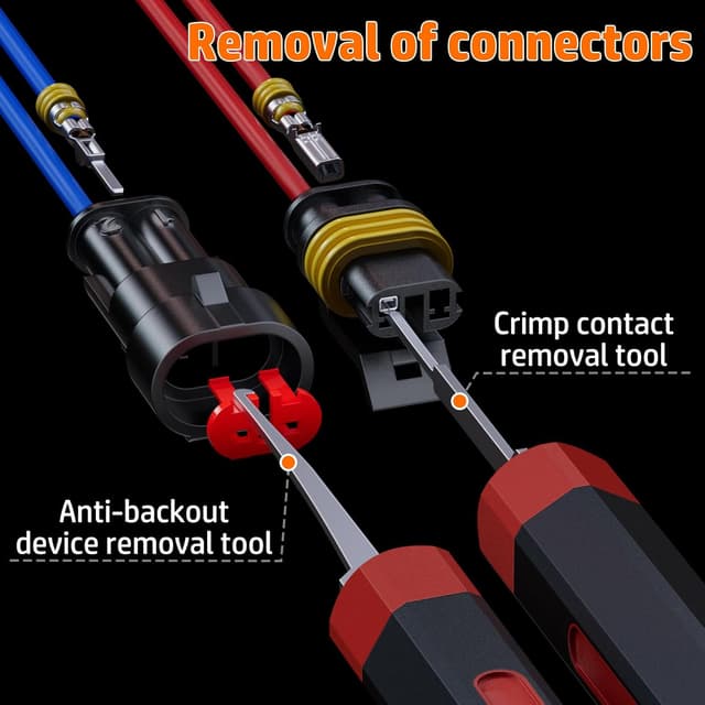 Thumbnail 6 de PEBA Waterproof Car Electrical Connector Crimping Tool Kit (1–6 pin) for AWG 22–14