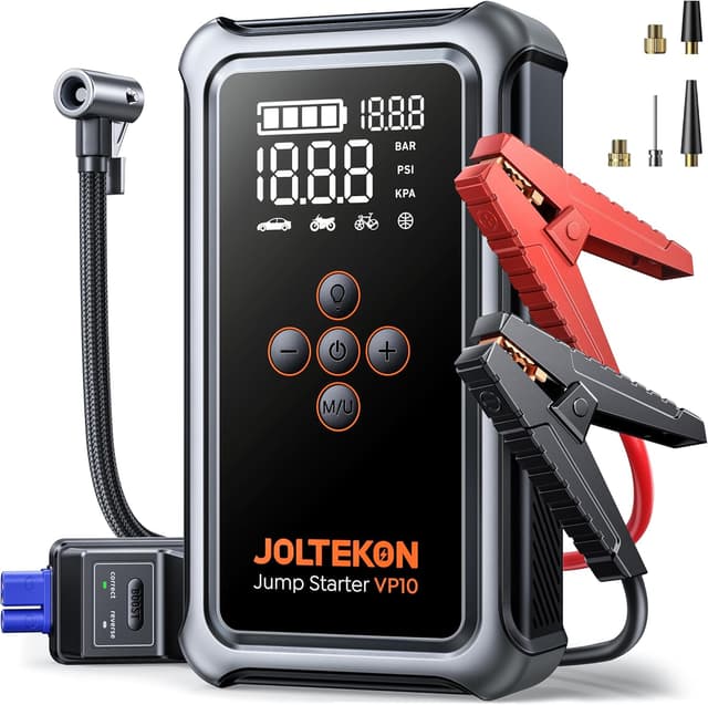 Detalle de Joltekon 5000A Starthilfe Powerbank 12V für Pkw