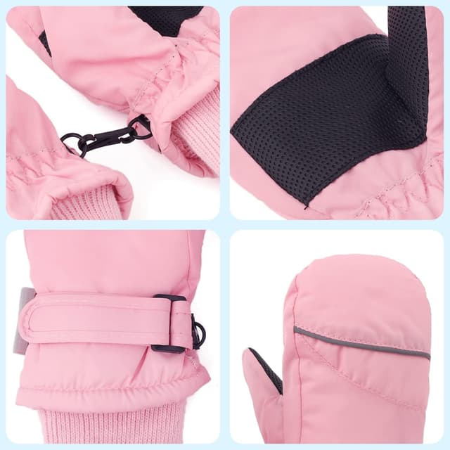 Thumbnail 3 de F Flammi Toddler Snow Mittens 0-6