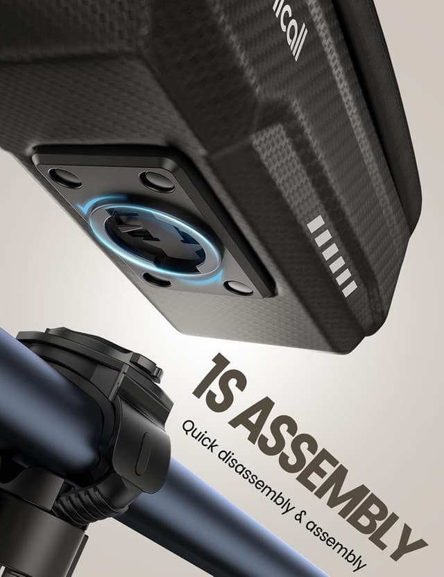 Thumbnail 3 de Lamicall Waterproof Bike Frame Bag 1.3L