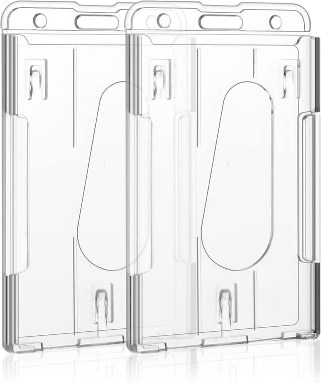 Detalle de Vicloon Vertical 2-Card Badge Holder