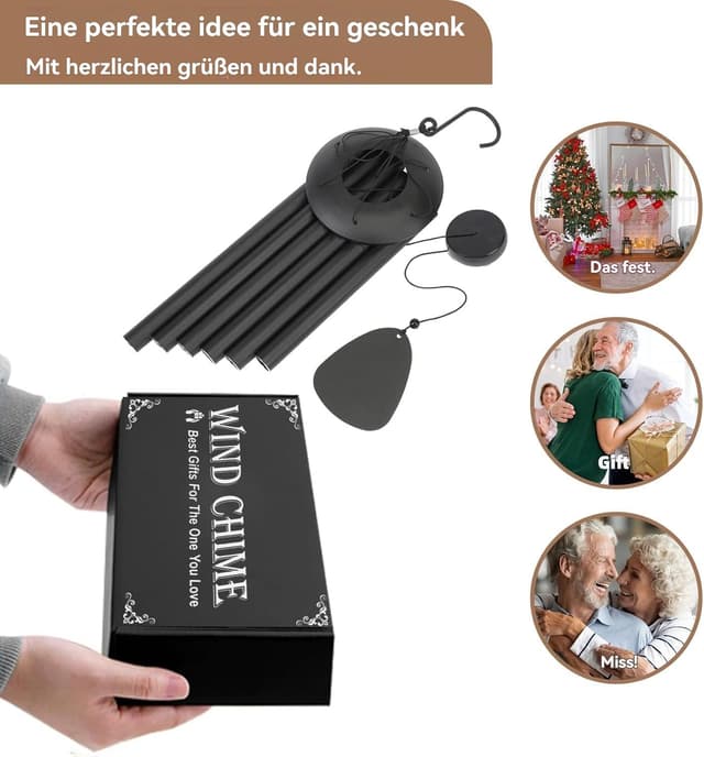 Detalle 2 de VGYVGYCC Windspiele 81,3 cm Windspiel