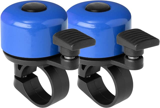 Detalle de Binudum Fahrradklingel im 2er-Pack – laut & melodisch, klassisch, für Kinder und Erwachsene