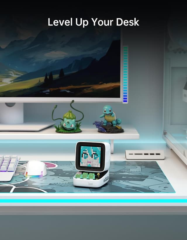 Detalle 2 de Divoom Ditoo Pixel Art Speaker with LED Screen 🕹