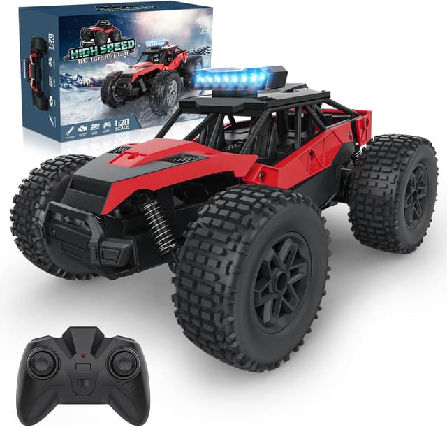 Detalle de Monster Truck RC todoterreno 22 km/h coche teledirigido