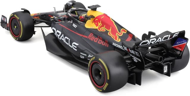 Detalle de Bburago Formule 1 Red Bull 2023 1:18 #1 Verstappen avec casque – mini voiture de collection