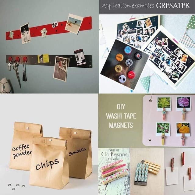 Thumbnail 4 de Wukong Round Strong Magnets 5mm × 2mm, 100 pack 🧲