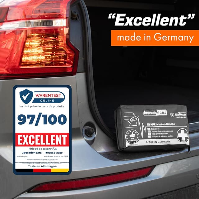 Thumbnail 1 de Upgrade4cars Trousse de Premiers Secours 2025 đźš‘
