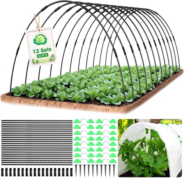 Detalle de MQHUAYU Greenhouse Hoops for Raised Beds