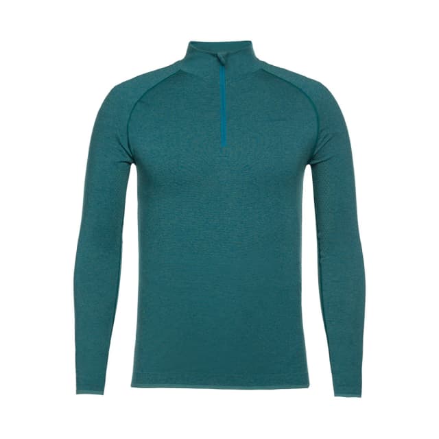 Detalle de Trangoworld Lodes: camiseta técnica interior de hombre para montaña invernal