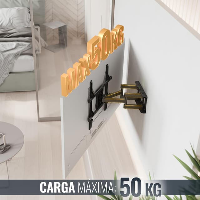 Thumbnail 4 de RICOO Soporte Pared TV 32-65" Brazo Giratorio Inclinable