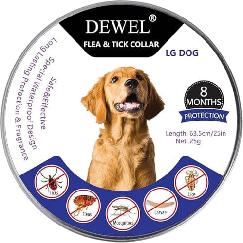 Detalle de DEWEL Collar antipulgas para perros 63.5 cm