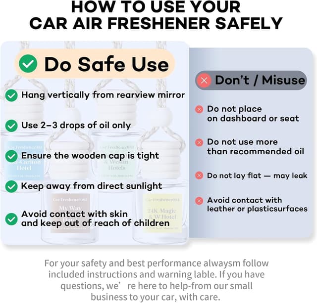 Thumbnail 5 de C Classy Car Air Freshener 8ml Pack