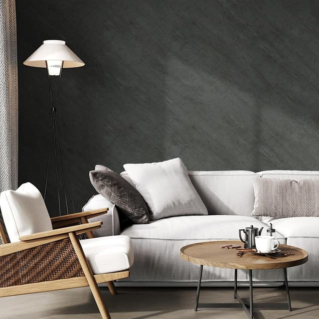 Detalle de Honcet Grey Vinyl Wrap 30x200cm Dark Grey self-adhesive contact paper for kitchen furniture