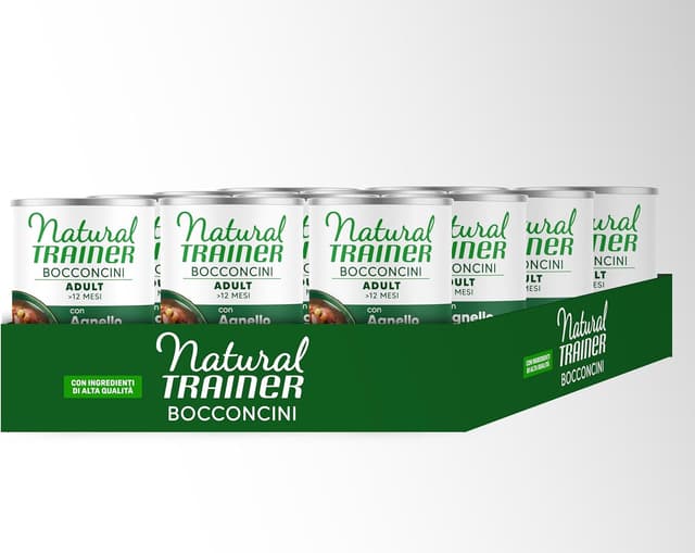 Thumbnail 1 de Trainer Bocconcini Agnello 12x415g per Cani