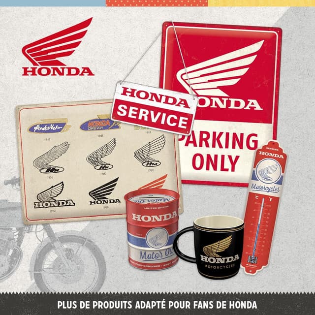 Thumbnail 3 de Nostalgic‑Art Plaque vintage Honda 30 x 40 cm