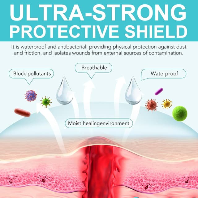 Thumbnail 1 de Hydrocolloid Roll Wundpflege 5 cm x 3,6 m