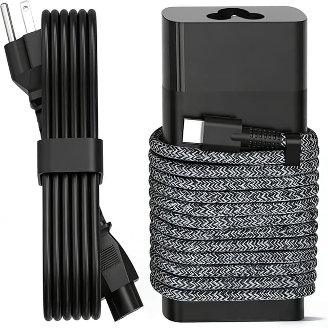 Detalle de QIOUZW New Slim 65W USB C Laptop Charger