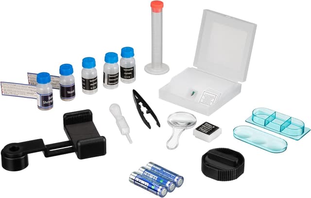 Thumbnail 6 de Bresser Junior Kinder Mikroskop 40x–640x mit LED, Zoom-Okular und Smartphonehalter (ab 8 Jahren) – Urzeitkrebse-Set