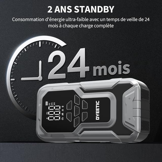 Thumbnail 5 de DYEETIC Démarreur 6000A 21800mAh