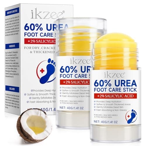 Detalle de Urea Creme 60% Fußcreme gegen Hornhaut, 2 Stück