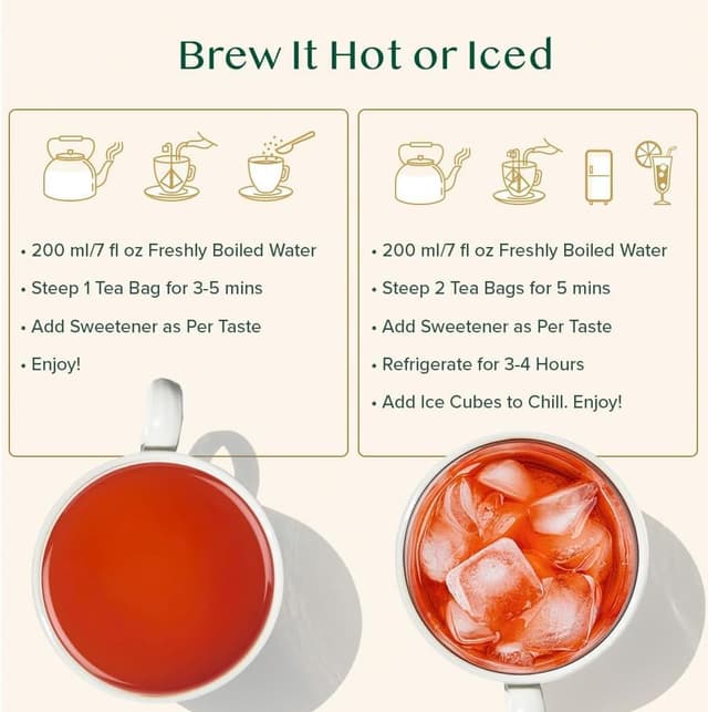 Thumbnail 6 de VAHDAM Tè Darjeeling in foglia intera (30 bustine piramidali) di primo raccolto, tè nero puro