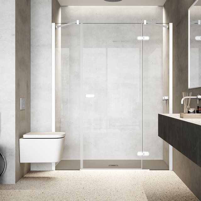 Imagen de Profiltek Galilea GA-209 mampara 8 mm, 195 cm en OfertitasTOP