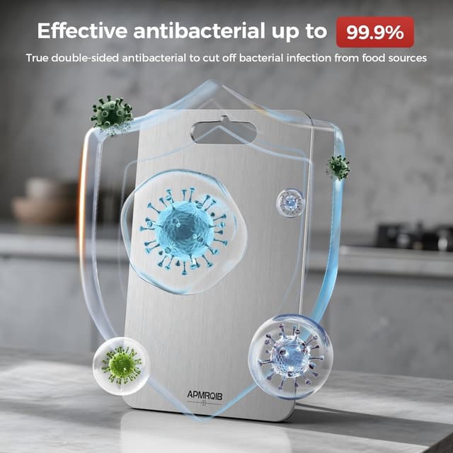 Thumbnail 3 de APMRQIB Titanium Cutting Board Set of 3 16