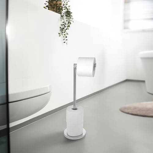 Thumbnail 3 de WENKO Portarrollos de pie 2 en 1 acero inox 🌟