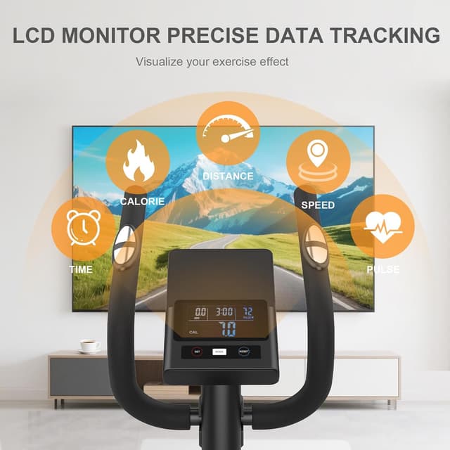 Detalle 1 de Neezee Crosstrainer 6 kg Magnet-Schwungrad