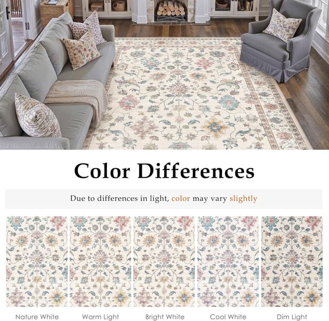 Detalle de PureCozy Living Room rug 200x300