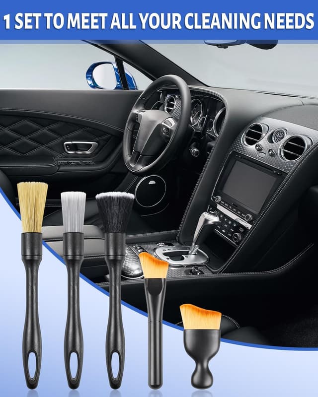 Thumbnail 6 de Caianwin car cleaning brush set 5 piece