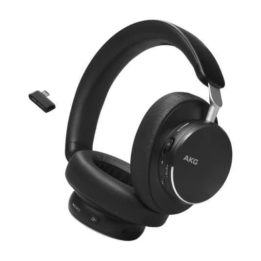 Detalle de AKG Auriculares inalámbricos Bluetooth plegables negros