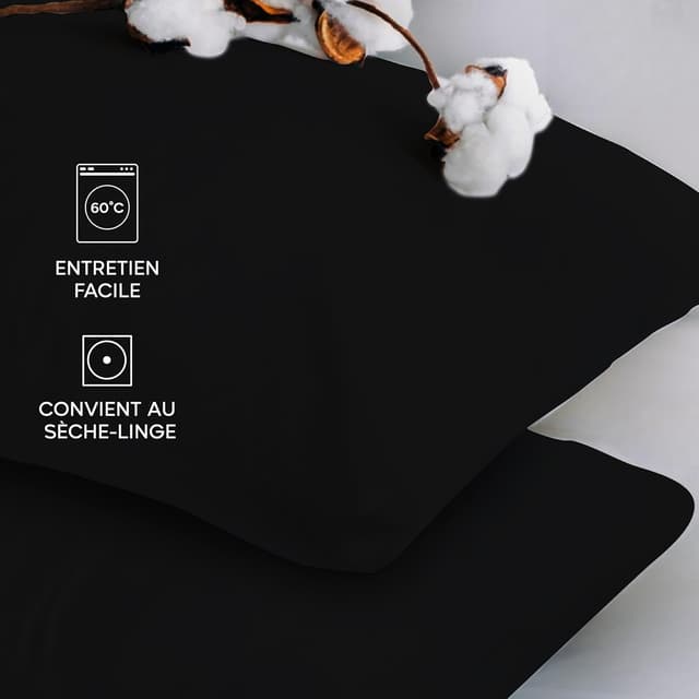 Thumbnail 5 de Twinzen Taie Oreiller 40x40 cm lot de 2