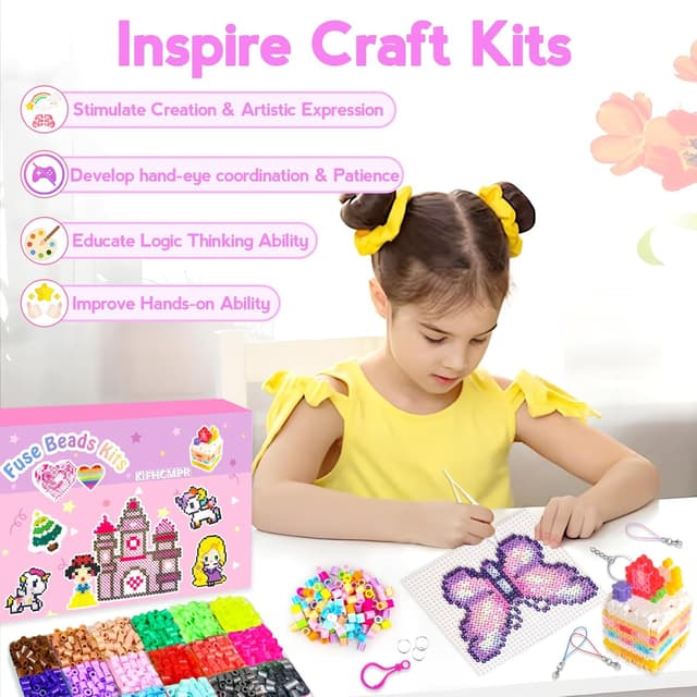 Thumbnail 5 de KIFHCMPR 5MM Bügelperlen Set