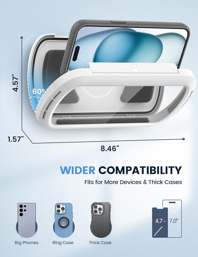 Thumbnail 5 de Lamicall Shower Phone Holder 4-7"