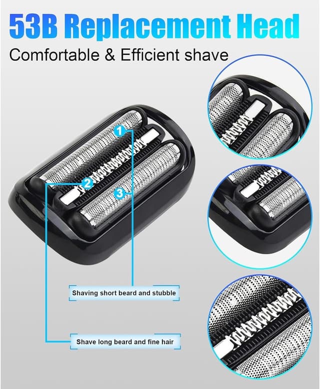 Thumbnail 2 de Braun 53B Replacement Shaver Head for Series 5/6