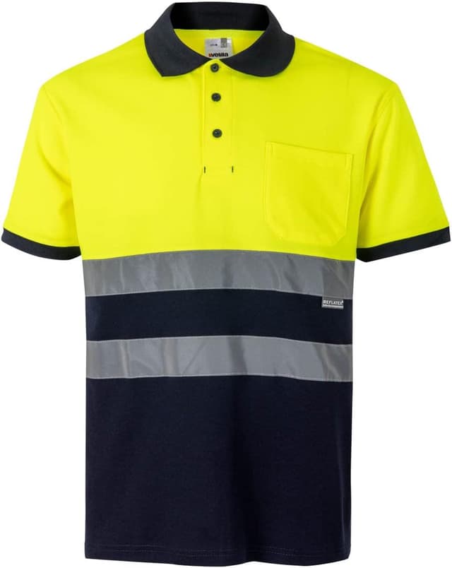 Thumbnail 7 de Velilla 305513 Polo de Alta Visibilidad Bicolor Azul y Amarillo