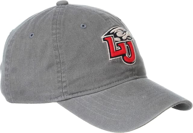 Detalle de NCAA Liberty Flames Men’s Adjustable Scholarship Hat (Charcoal) by Zephyr