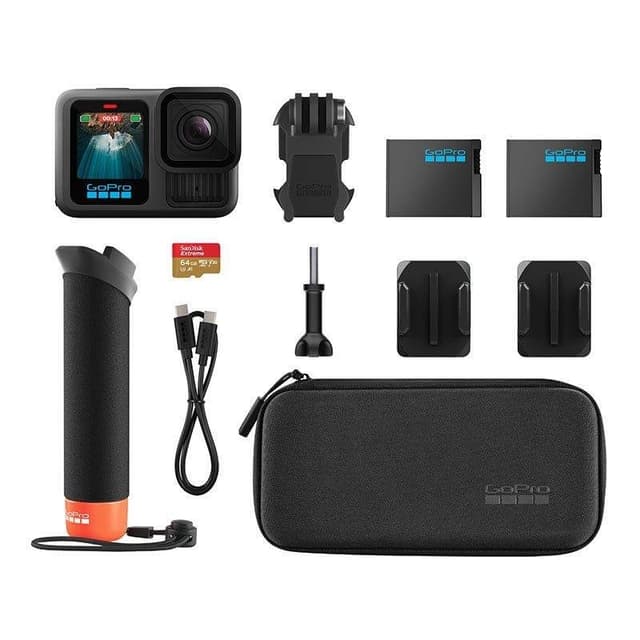 Detalle 2 de GoPro HERO13 Black 5.3K con WiFi, GPS y pack de accesorios