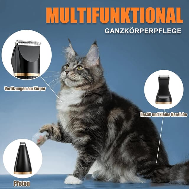Detalle 2 de Bautrium Leise Schermaschine Katze Set