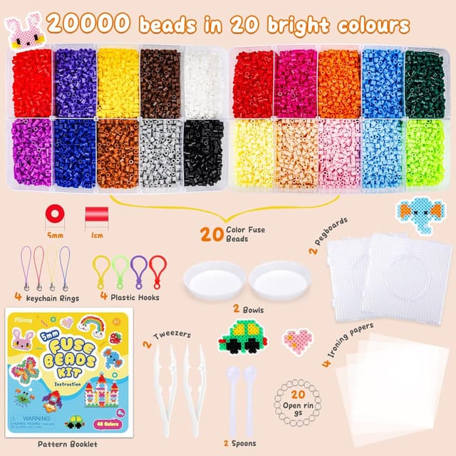 Thumbnail 2 de Pllieay Bügelperlen Set 5mm 🎨