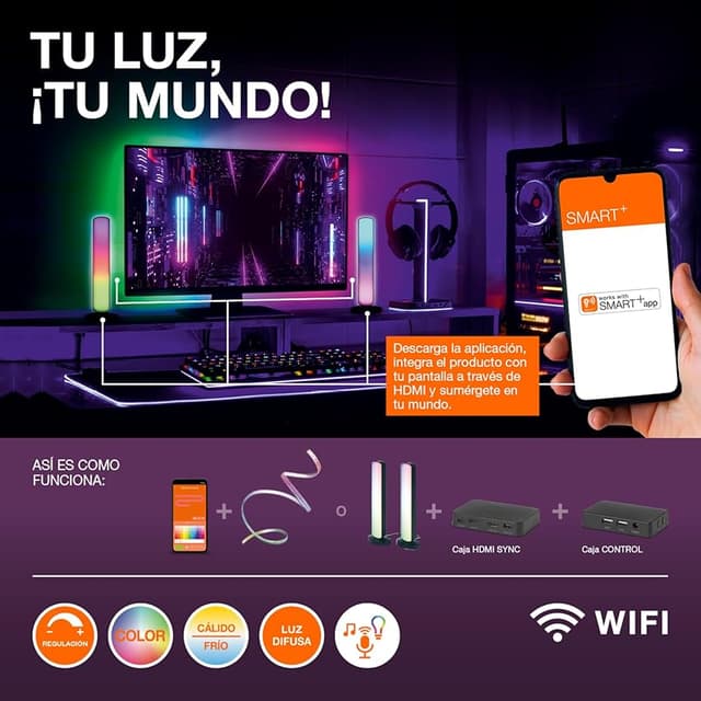 Thumbnail 3 de OSRAM Rinconera pie SMART+ WIFI LED 8 W, 540 lm