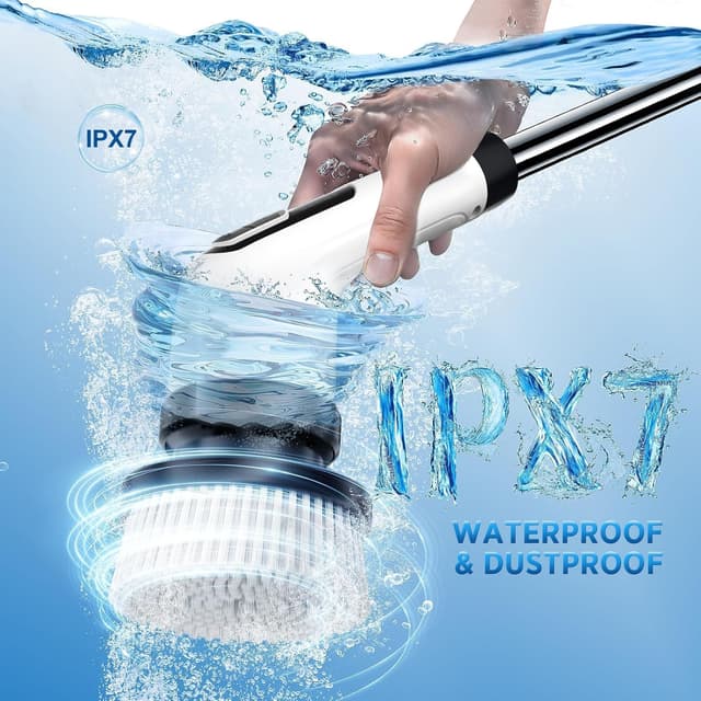 Detalle 2 de FYDEE Brosse Nettoyage Electrique 3000mAh đ§č