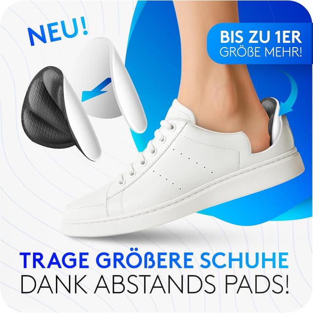 Detalle de BEHALE Fersenpolster mit 3M Kleber, 3 Paar