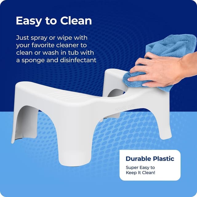 Thumbnail 6 de Squatty Potty Simple Curve 7-Inch Toilet Stool