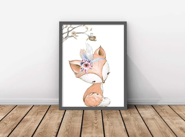 Detalle 1 de artpin 4er Set Kinderzimmer Poster A4