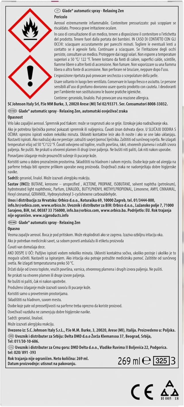 Thumbnail 1 de Glade Automatic Spray Profumatore 269 ml