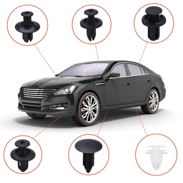 Thumbnail 5 de Set clip fissaggio auto 326 pezzi