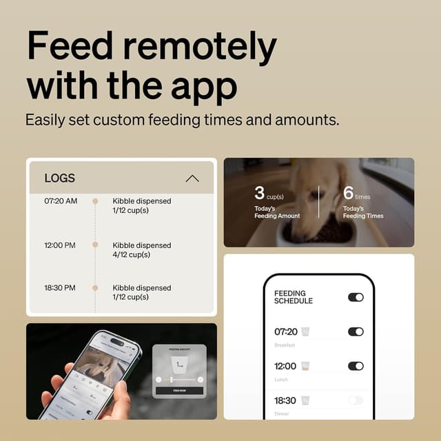 Detalle 2 de PETLIBRO Automatic Cat Feeder 1080p